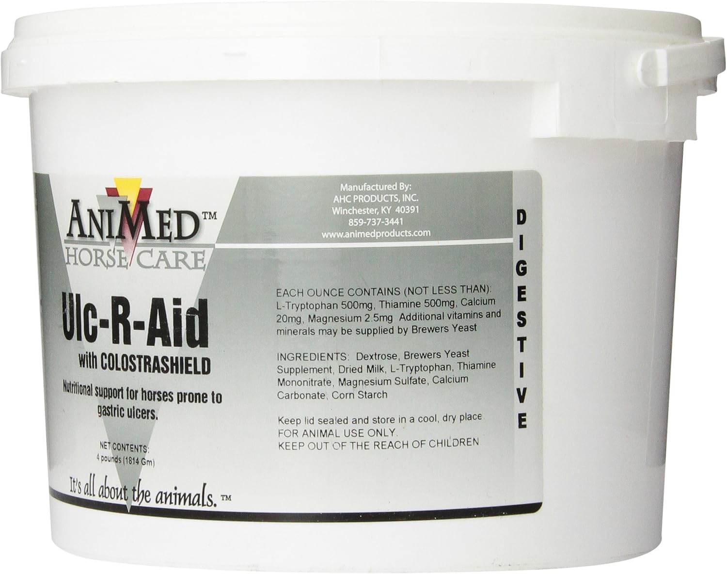 AniMed ULC-R-Aid Supplement for Horses - 4 lb Size