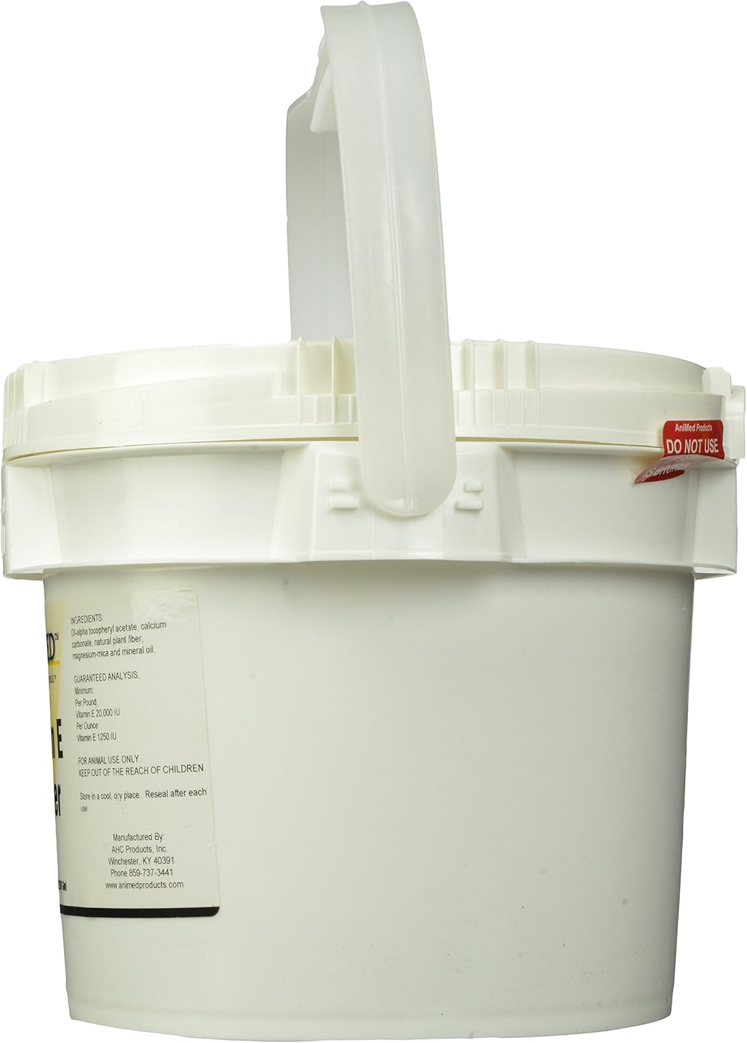 AniMed Vitamin E Powder 5lb - High Potency 1250 IU/OZ Formula for Horse Health