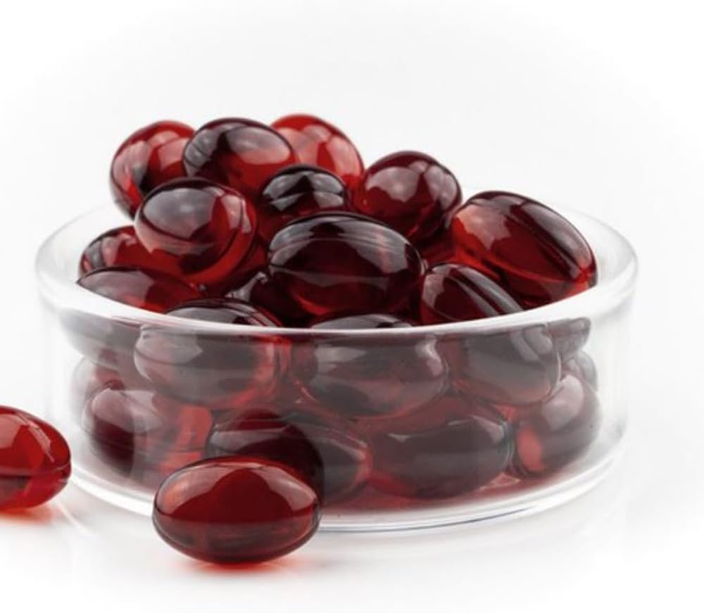 Antarctic Krill Oil Softgels 500mg with High Phospholipid Content - 30 Count, Pure Omega 3 EPA DHA and Astaxanthin for Easy Absorption - No Additives included