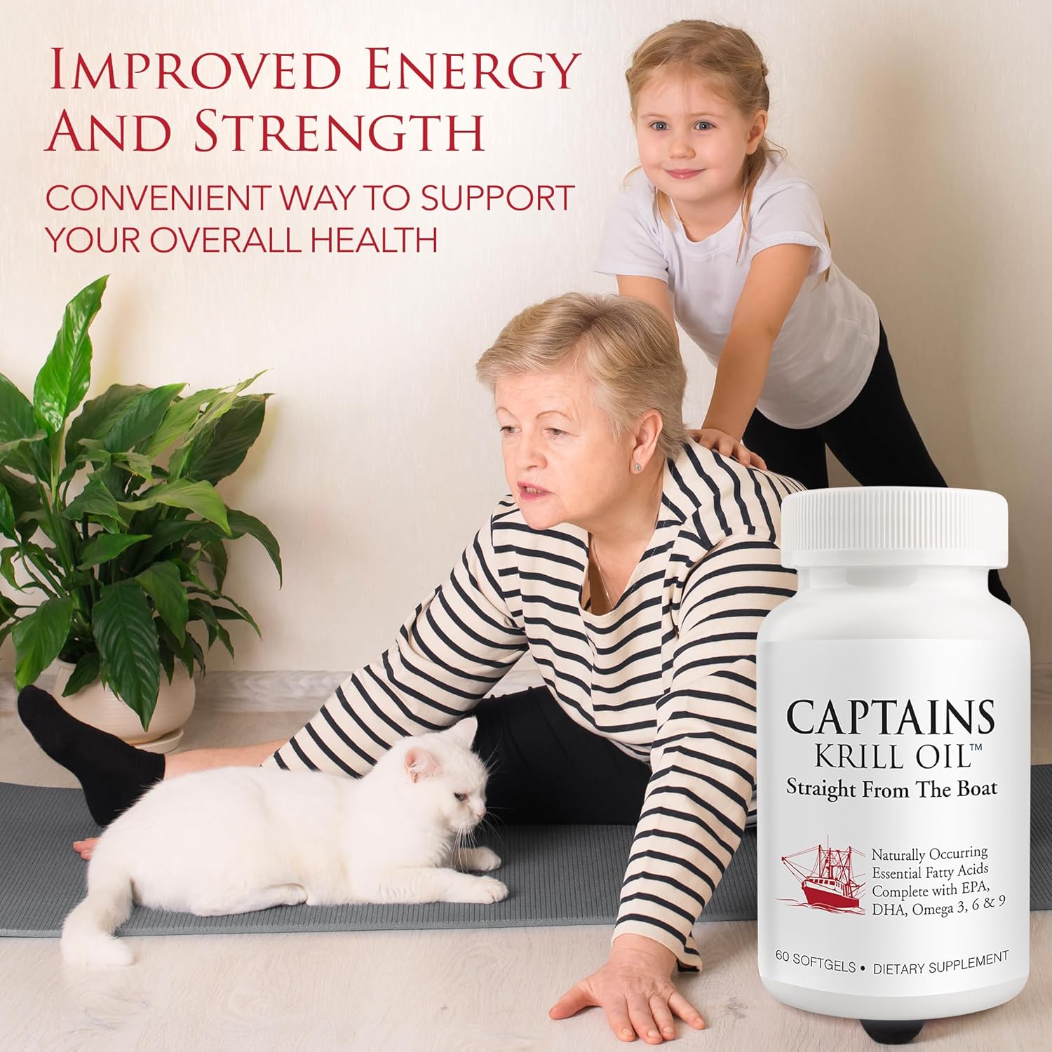 Antarctic Krill Oil TinyGels - 60 Capsules | Pure Source of Omega-3s