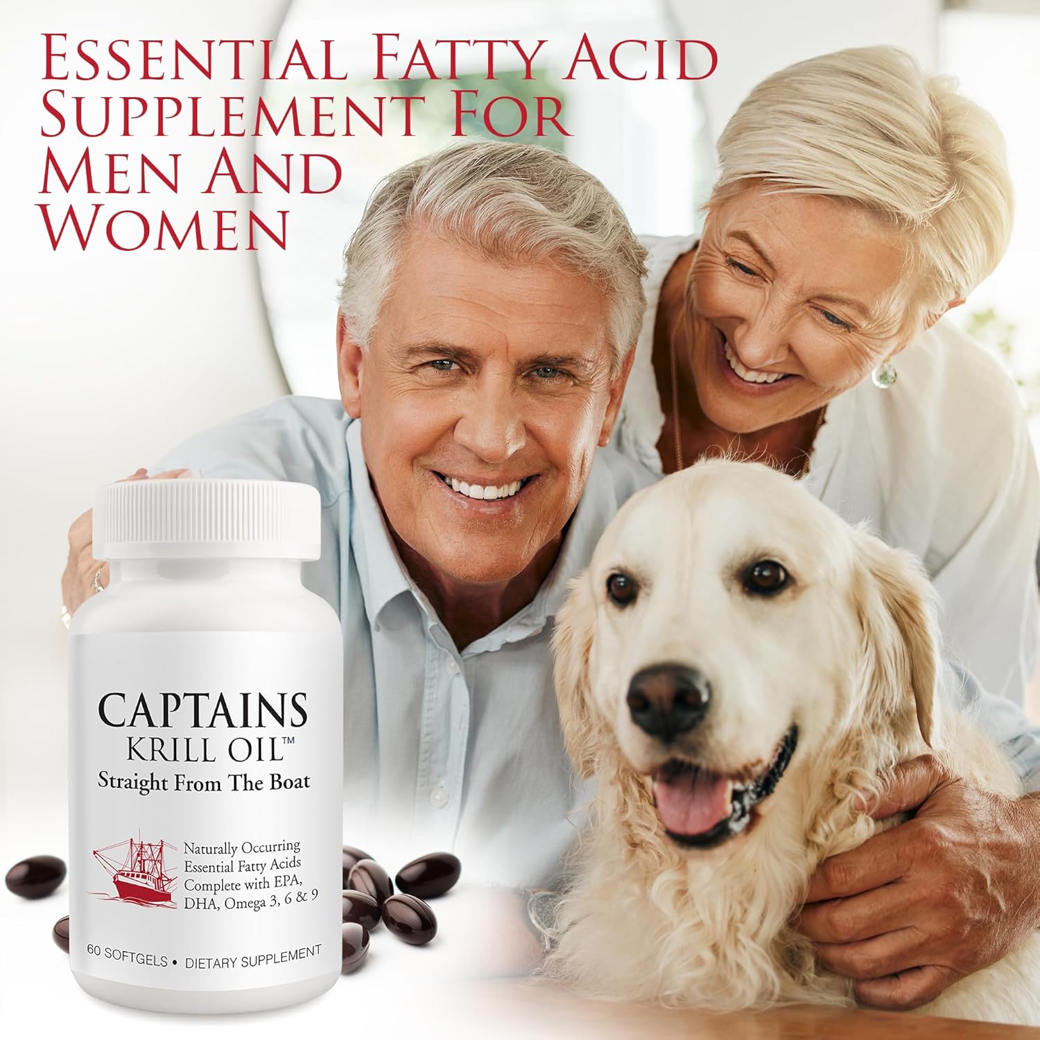 Antarctic Krill Oil TinyGels - 60 Capsules | Pure Source of Omega-3s