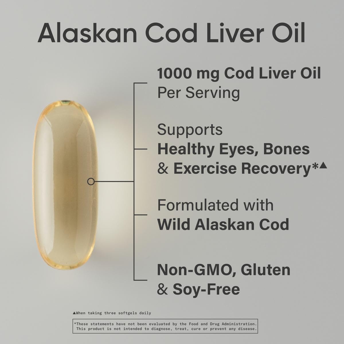 Antarctic Krill Oil, Wild Alaska Pollock Oil & Cod Liver Oil Combo with Phospholipids, Choline, Astaxanthin, EPA, DHA, Vitamin A & D3