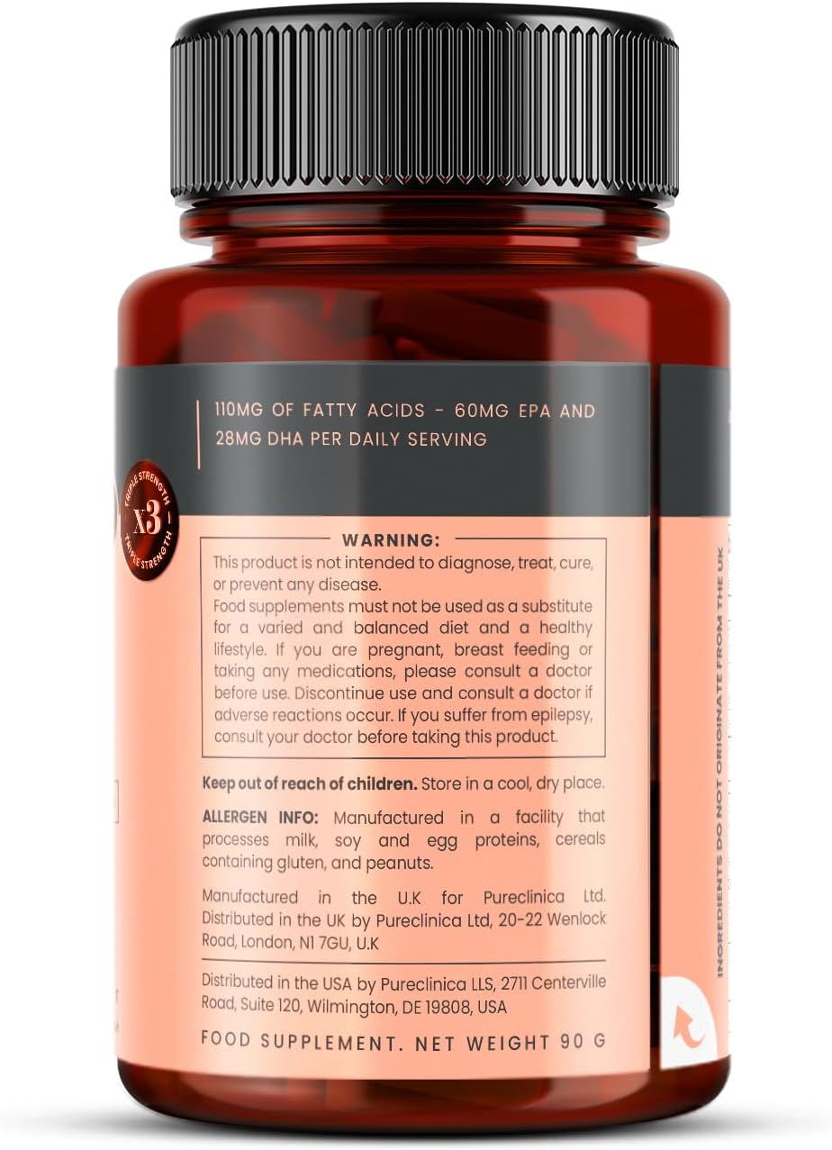 Antarctic Sourced Ultra Pure Krill Oil Capsules - 500mg x 240 (2 Bottles) with Astaxanthin, Omega 3, and Vitamin D for Optimal Health