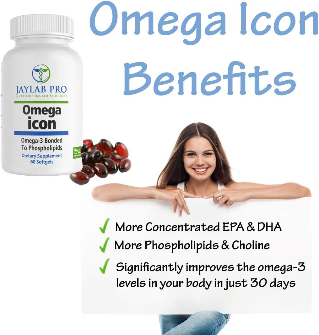 Antarctic Superba Boost Krill Oil Supplement - Phospholipid Omega-3 with Astaxanthin for Heart Health - 1000mg, 100% Traceable