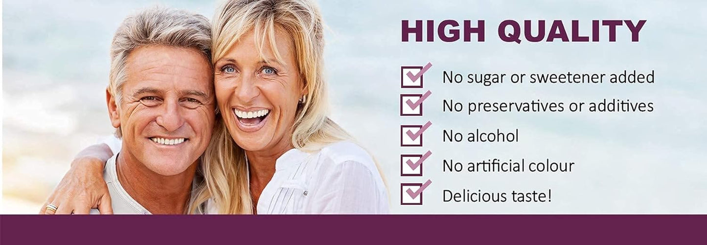 Antioxidant Eye Health Supplement with Lutein, Wild Blueberry, and Elderberry. Concentrated Formula with Delicious Taste. 5 ml Daily.