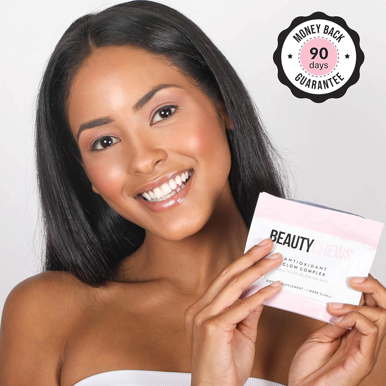 Antioxidant Gummy Bears with Astaxanthin and Vitamin E for Collagen Boosting and Immune Support - Skin and Hair Vitamins for Anti-Aging and Glow