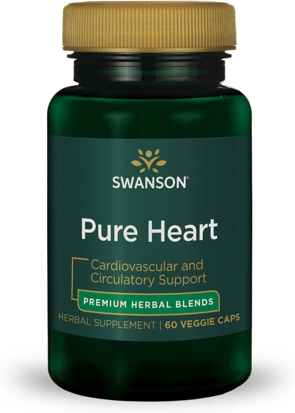 Antioxidant Resveratrol Herbal Supplement for Cardiovascular Health - 60 Vegan Capsules