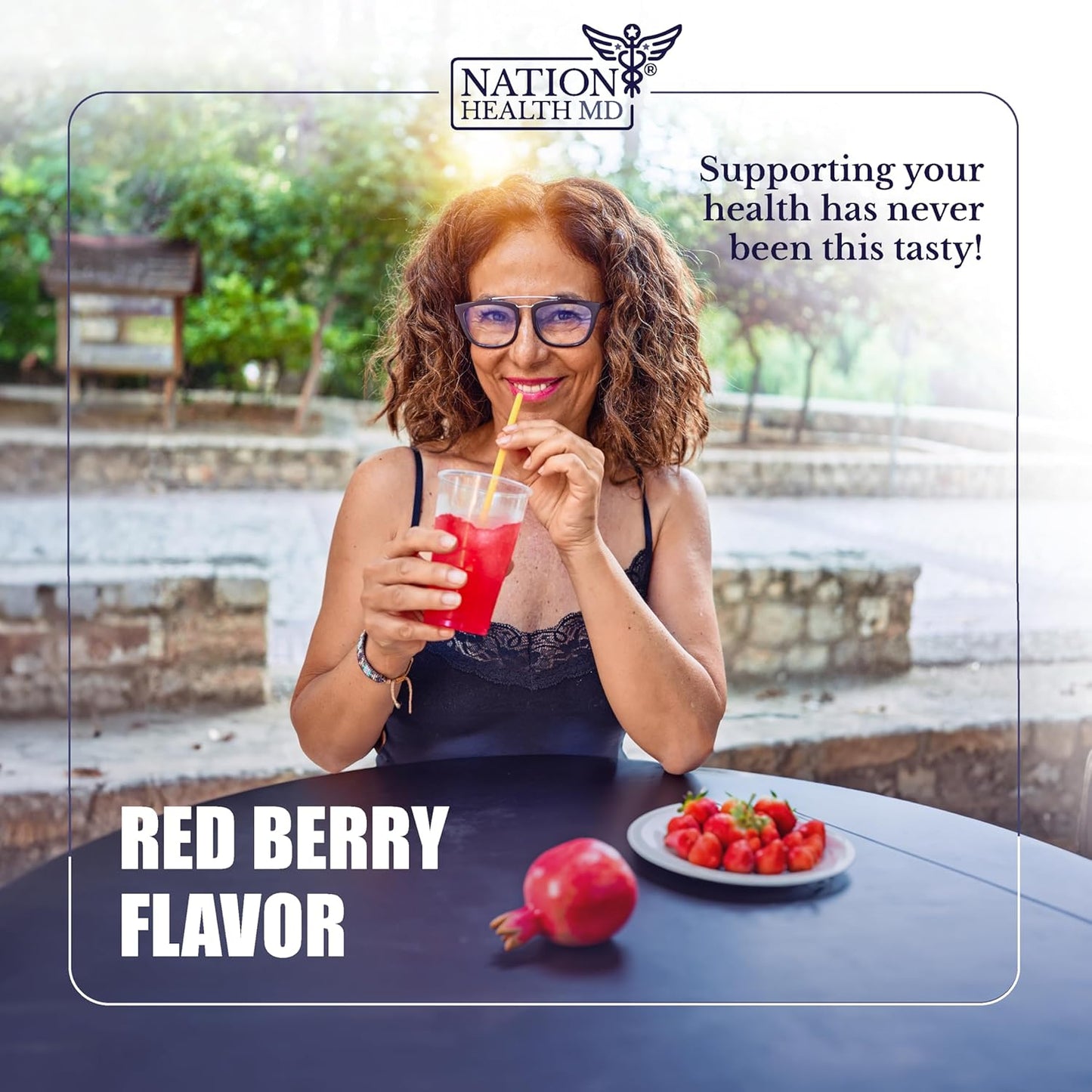Antioxidant-Rich Super Reds Powder with 39 Superfoods, Probiotics, and Digestive Enzymes - Red Berry Flavor for Energy, Metabolism, and Gut Health