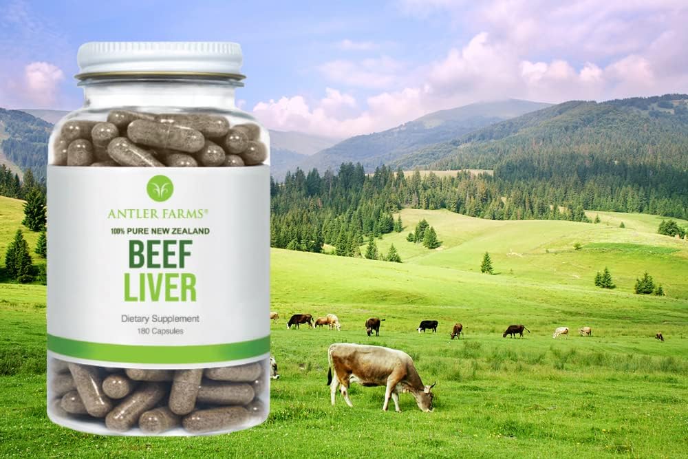 Antler Farms - Premium New Zealand Beef Organs & Liver Bundle - Cold Processed, 100% Pure & Clean, rBGH Free
