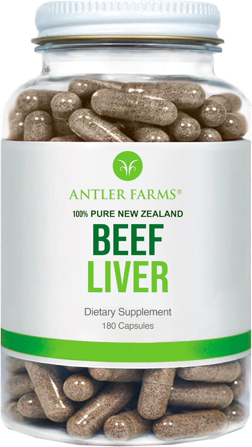 Antler Farms - Premium New Zealand Beef Organs & Liver Bundle - Cold Processed, 100% Pure & Clean, rBGH Free