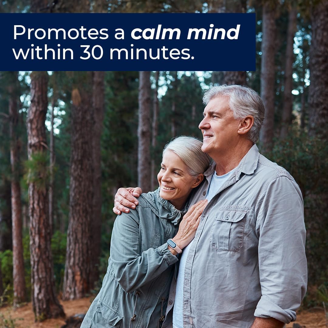 Anxie-T Stress Relief Supplement - Promotes Mental Focus & Calmness - Natural Anxiety Support - Ashwagandha, Kava Kava, GABA & L-Theanine - 120 Capsules