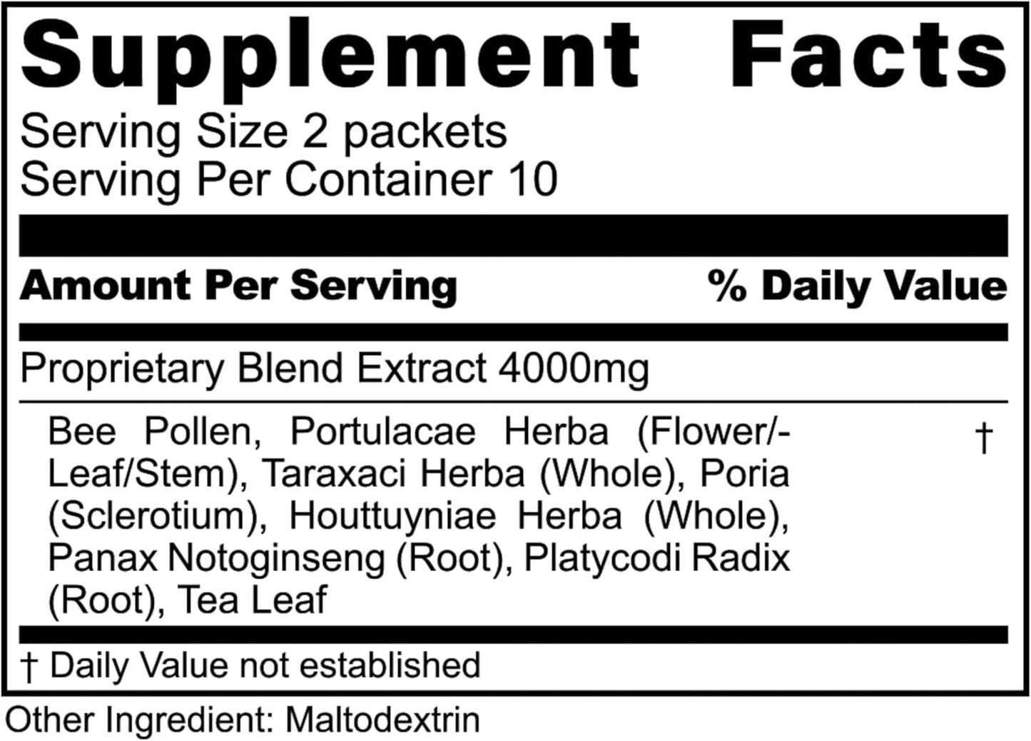 AOLYM Prost-Care Herbal Formula 4000mg for Healthy Urinary Flow & Prostate Health - 80 Packets