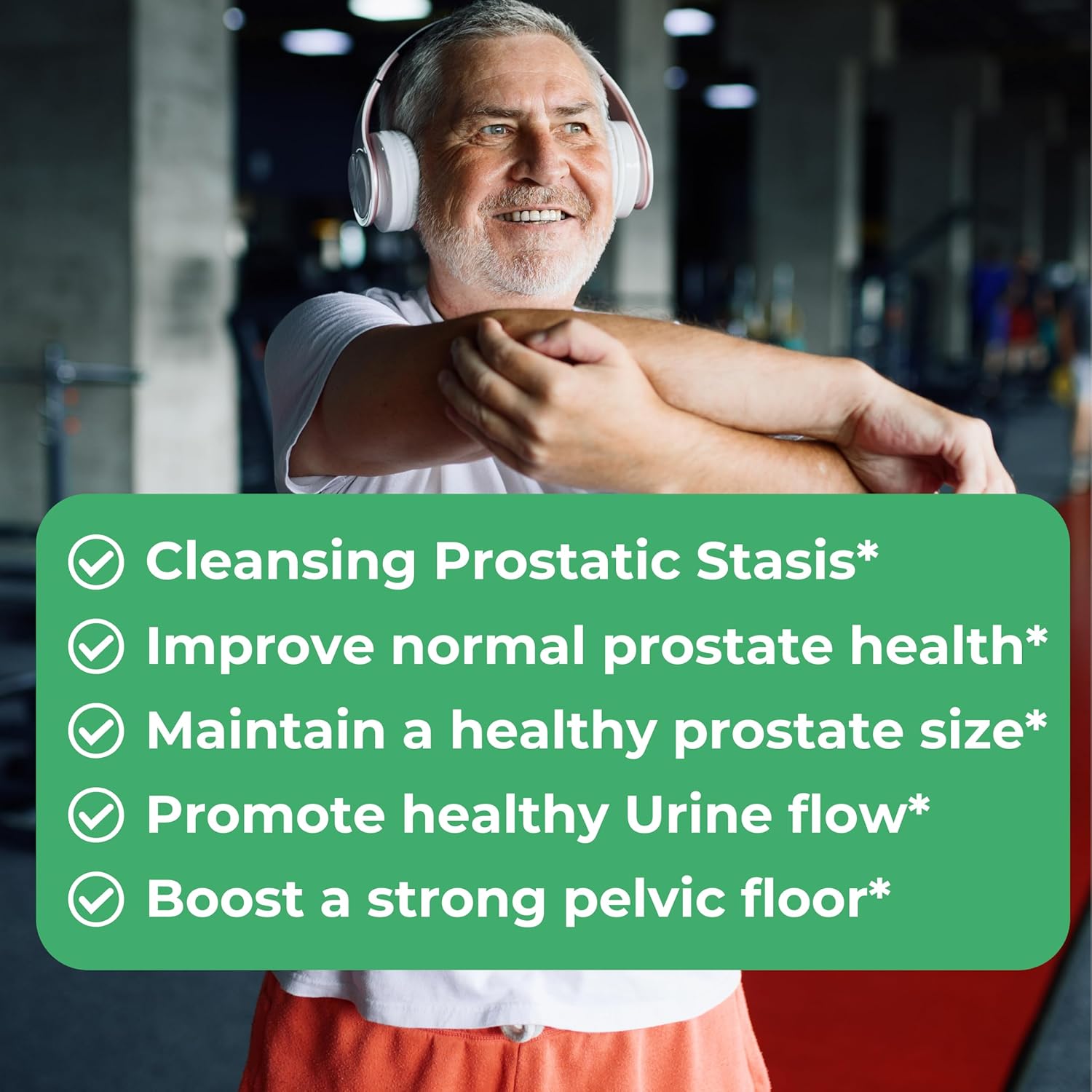 AOLYM Prost-Care Herbal Formula for Men's Pelvic Wellness & Prostate Health - 120 Packets