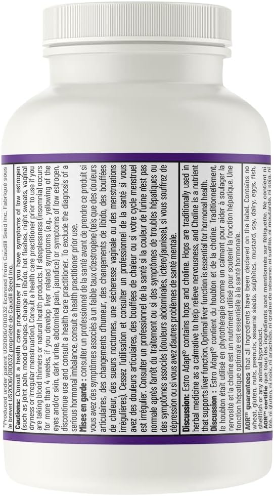 AOR Estrodetox Dietary Supplement - 60 Capsules for Detoxification and Hormone Balance