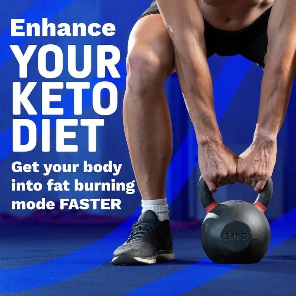 Apple Cider Vinegar Keto Diet Pills with BHB Exogenous Ketones - Energy & Focus Support - 240 Capsules for Women & Men