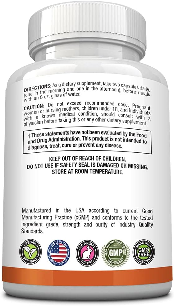 Approved Science® Gutsyl- Leaky Gut Supplement with Aloe Vera, Marshmallow Root, Licorice, Slippery Elm, Prebiotic, BioPerine - 6 Months Supply - Vegan Formula