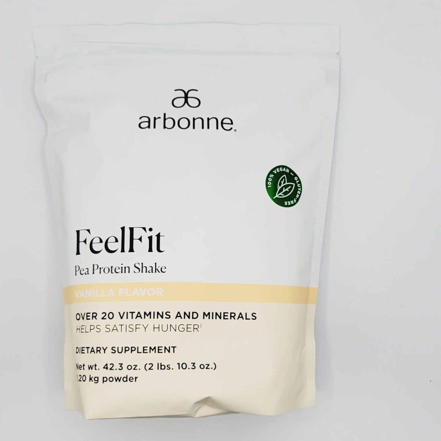 Arbonne Essentials Vanilla Protein Shake Mix - 2 lbs Size