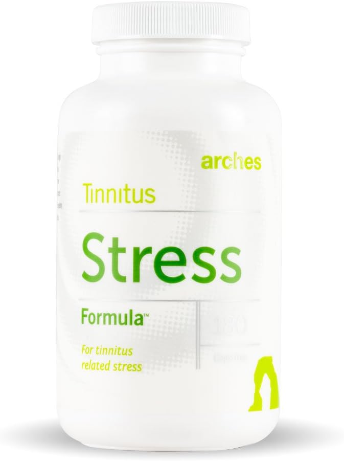 Arches Tinnitus Combo Pack with Ginkgo Max 26/7 - Natural Relief for Ringing Ears - 6 Bottles, 90 Day Supply