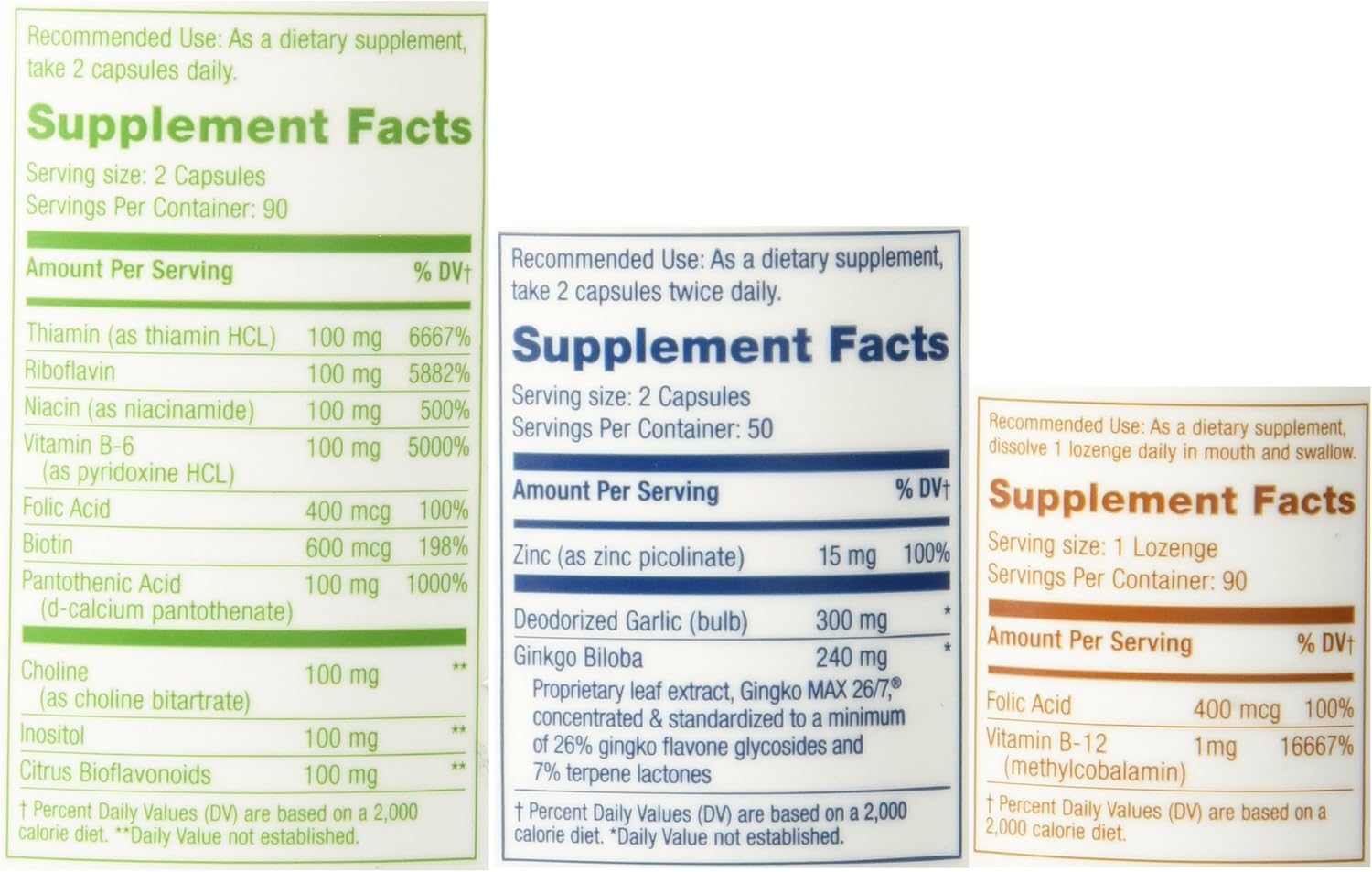 Arches Tinnitus Combo Pack with Ginkgo Max 26/7 - Natural Relief for Ringing Ears - 6 Bottles, 90 Day Supply