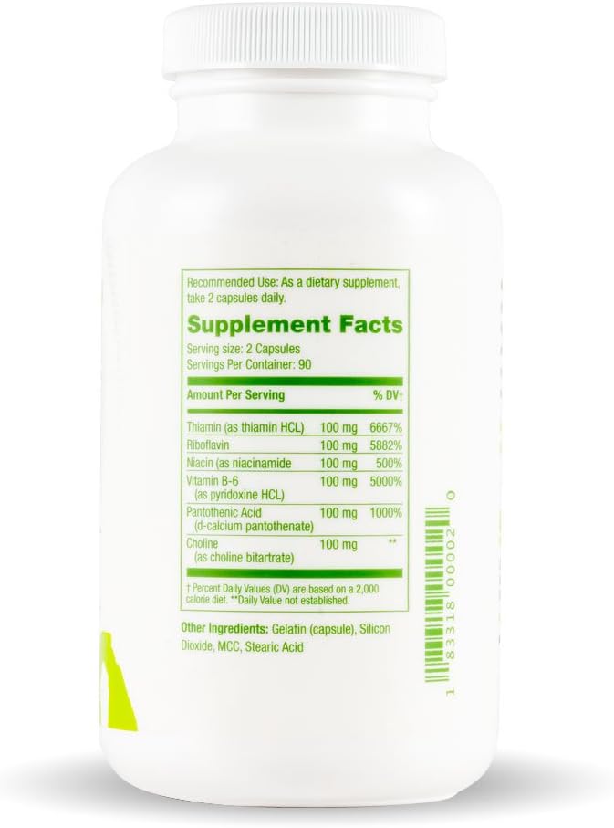 Arches Tinnitus Stress Formula: B-Complex Vitamins for Tinnitus Stress - 180 Count Bottle, 3 Month Supply