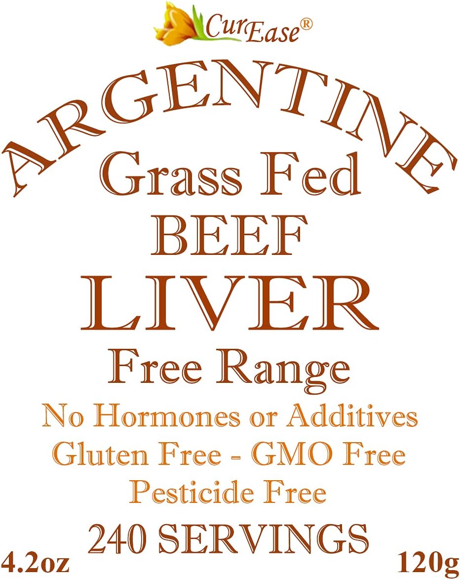 Argentine Grass Fed Beef Liver Powder - Undefatted - 4.2oz - 240 Servings