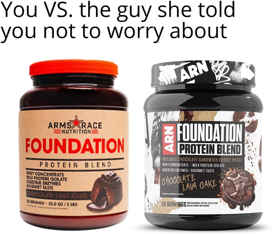 ARN Foundation Protein Blend - 2lb Strawberry Shortcake by Arms Race Nutrition