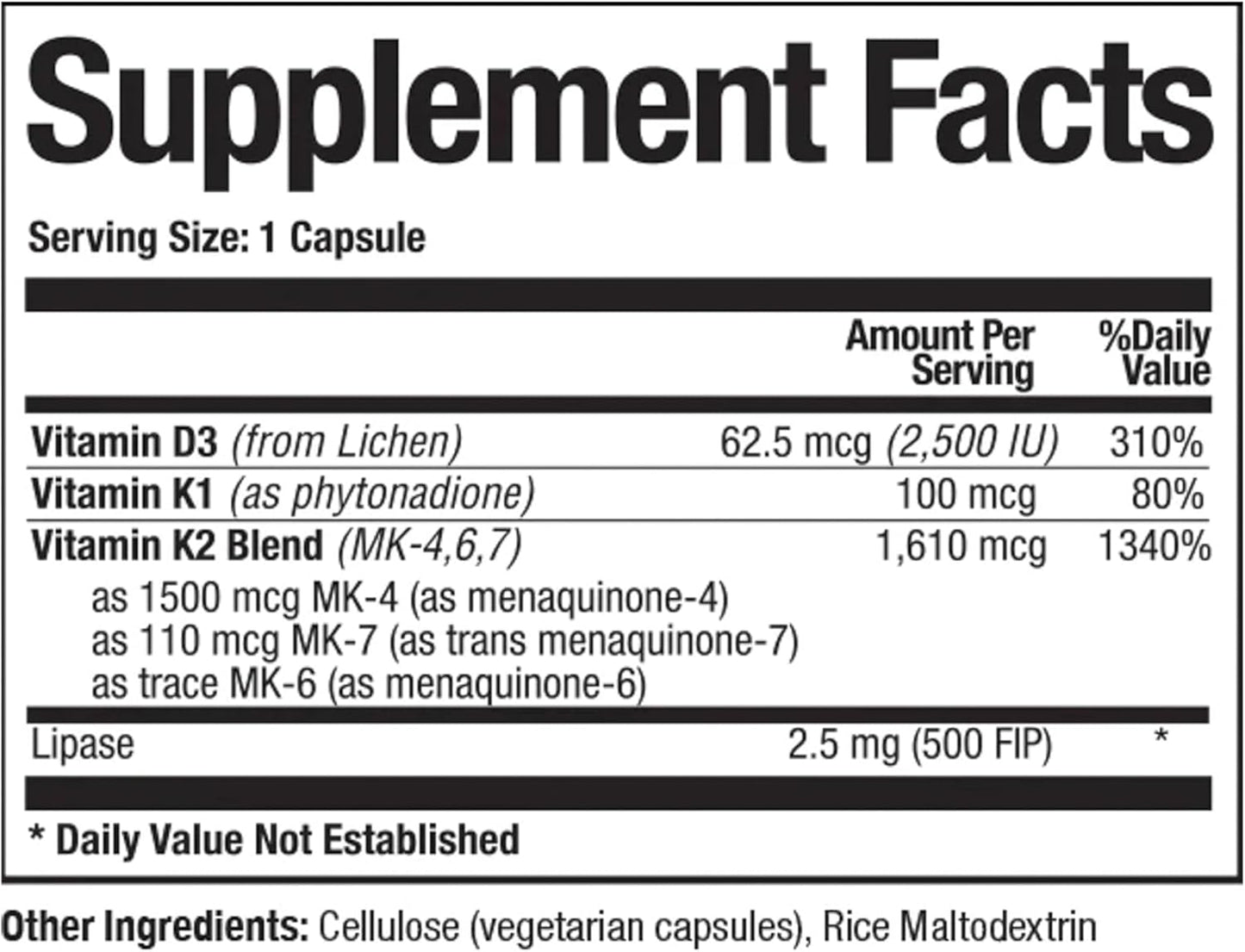 Arthur Andrew Medical KD Ultra Immunity Support for Heart and Bone Health - 90 Capsules
