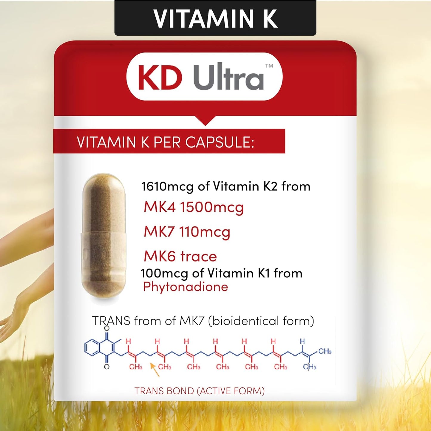 Arthur Andrew Medical KD Ultra Immunity Support for Heart and Bone Health - 90 Capsules