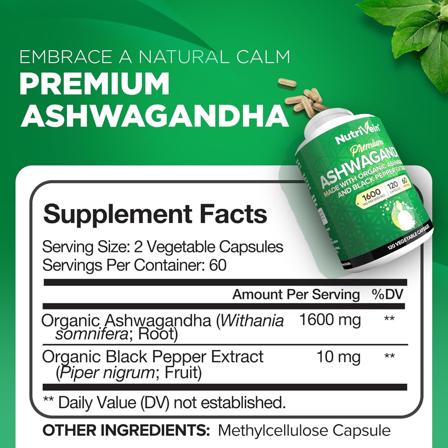Ashwagandha & Tart Cherry Capsules: High-Absorption Supplements for Recovery & Vitality