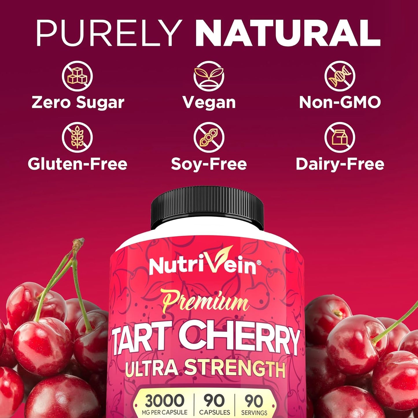 Ashwagandha & Tart Cherry Capsules: High-Absorption Supplements for Recovery & Vitality