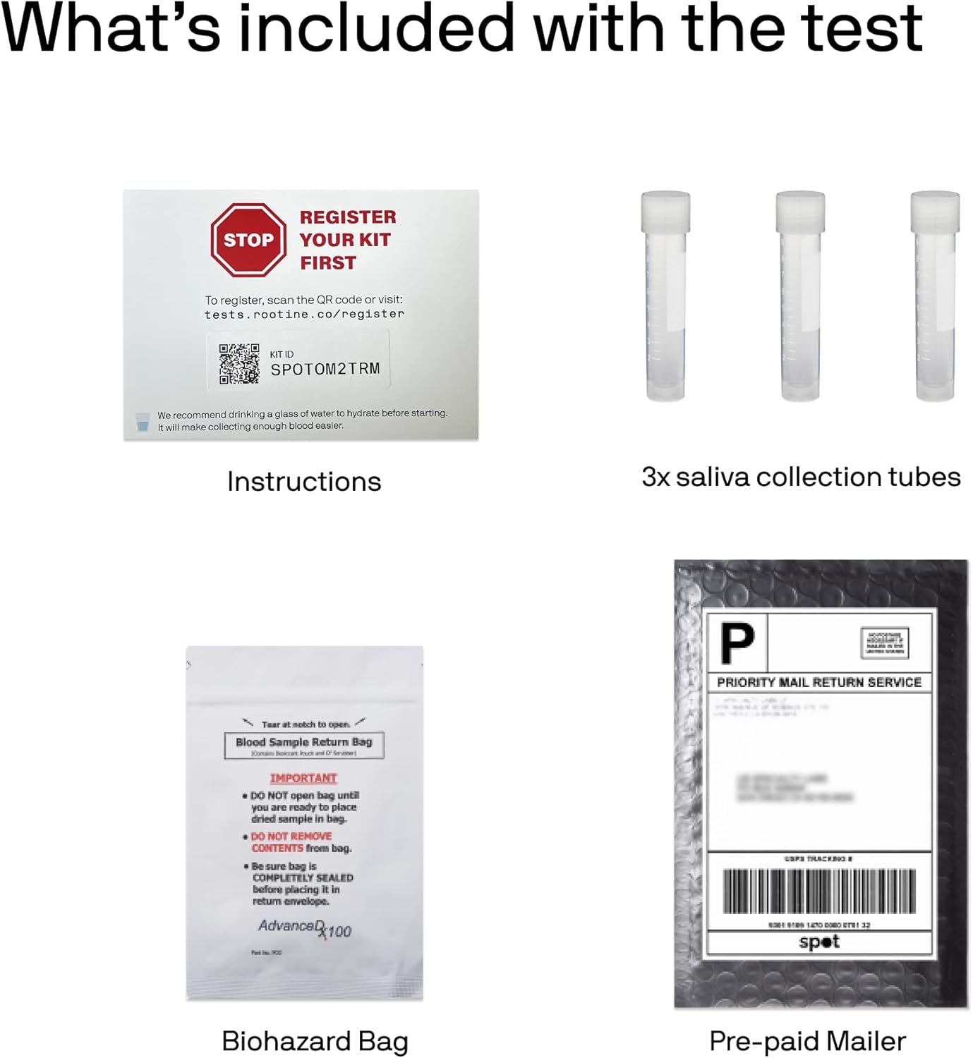 At-Home Cortisol Stress Test: Measure Daily Levels, Find 24-Hour Balance, Personalized Plan, CLIA-Certified Results for Men and Women