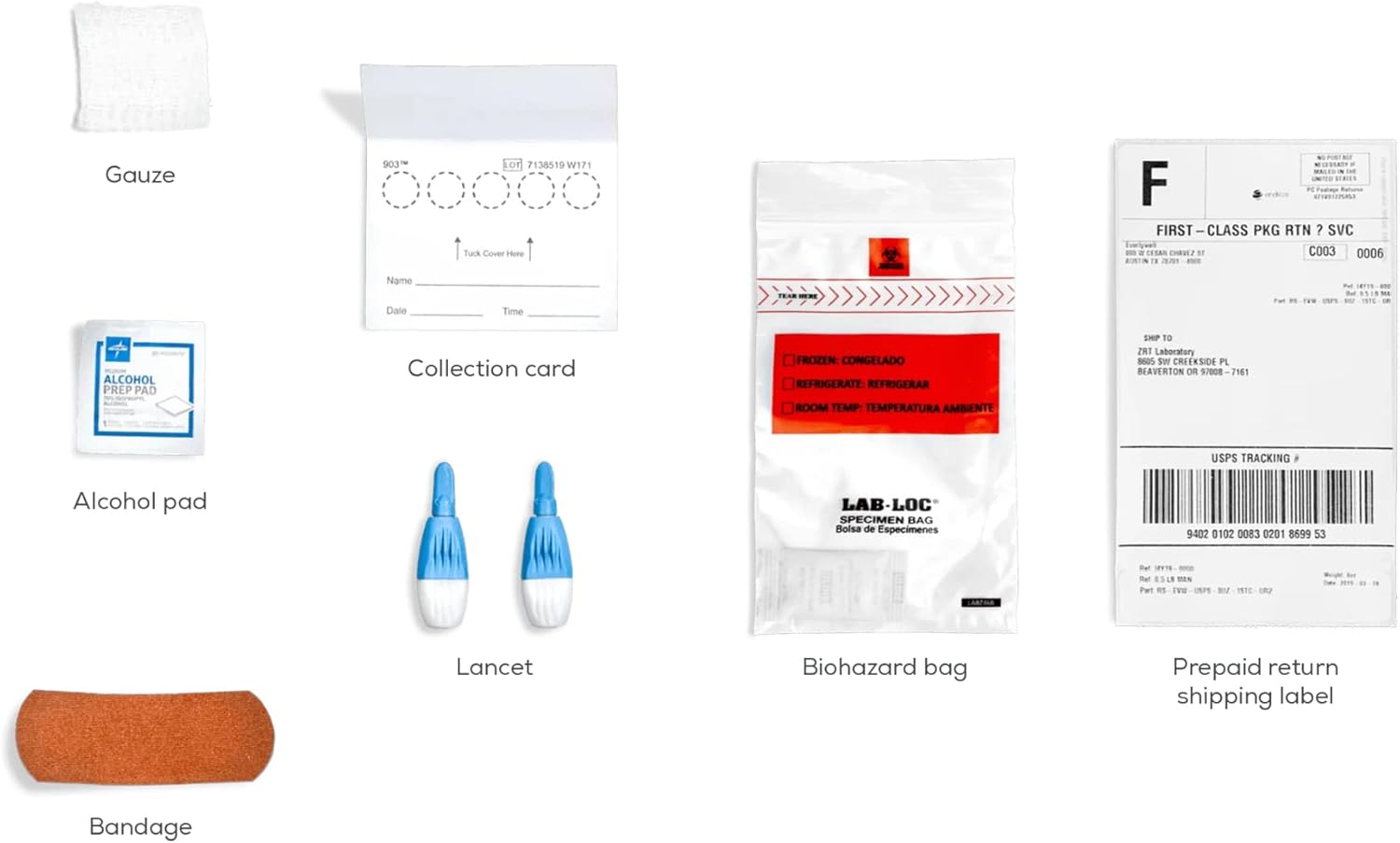 At-Home Everlywell Thyroid Test Kit for Adults 18+ - Fast & Accurate Results from CLIA-Certified Lab