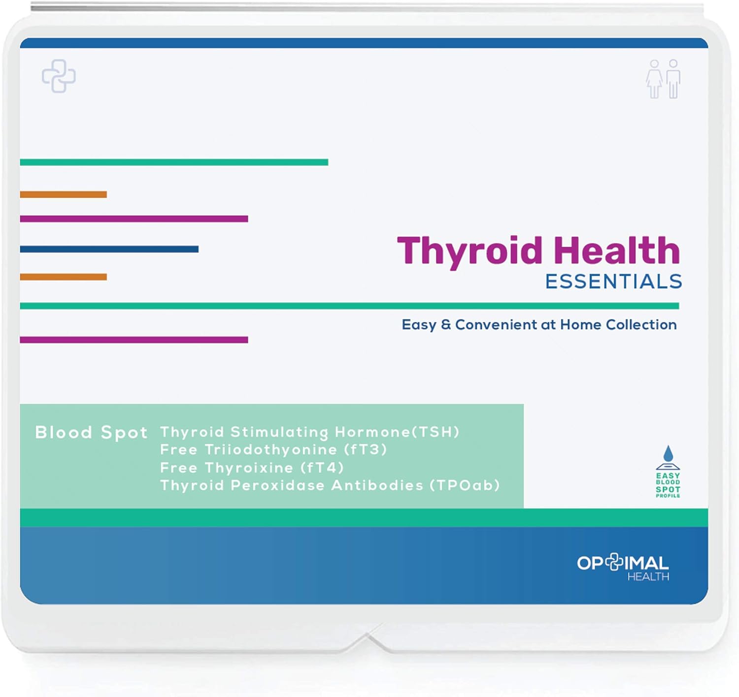 At-Home Thyroid Function Test Kit for Optimal Health in Women and Men