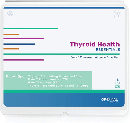 At-Home Thyroid Function Test Kit for Optimal Health in Women and Men