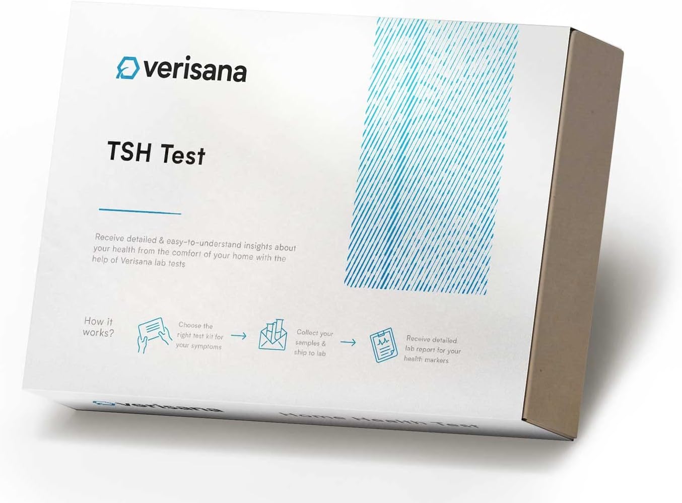 At-Home TSH Test Kit for Accurate Thyroid Analysis - CLIA-Certified Lab - Discreet & Convenient Testing by Verisana
