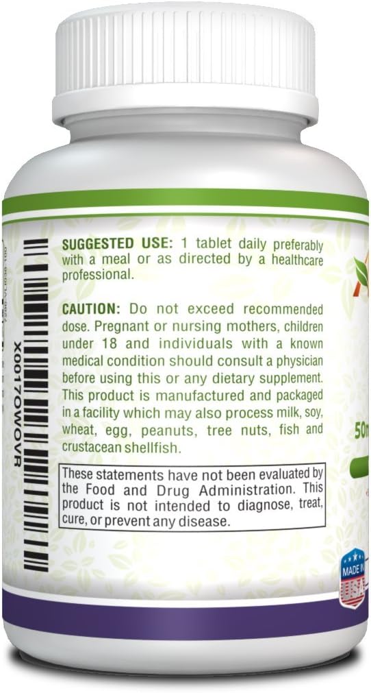 Athena Zinc Supplement Tablets 50mg - Oxide/Citrate - 100 Coated Tablets for Natural Wellness