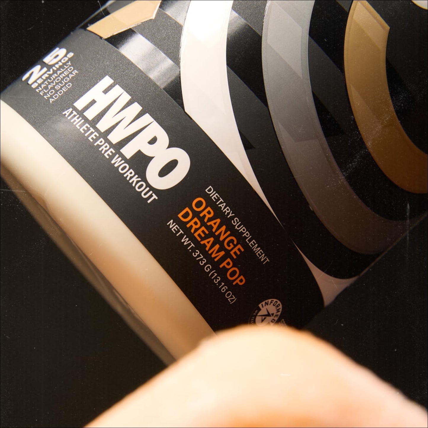 Athlete Pre Workout Powder, Orange Dream Pop Flavor, 25 Servings, Contains Beta Alanine & Caffeine, Gluten/Soy/Dairy Free