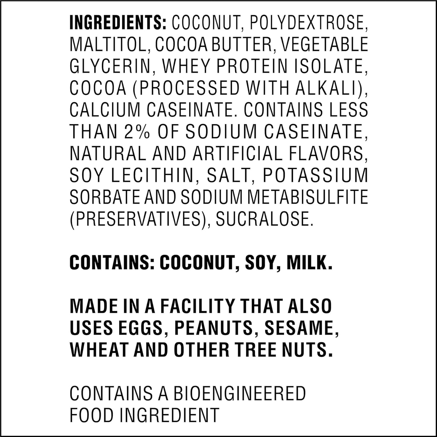 Atkins Endulge Chocolate Coconut Bars - 16 Count, High Fiber, Low Sugar Dessert Snack