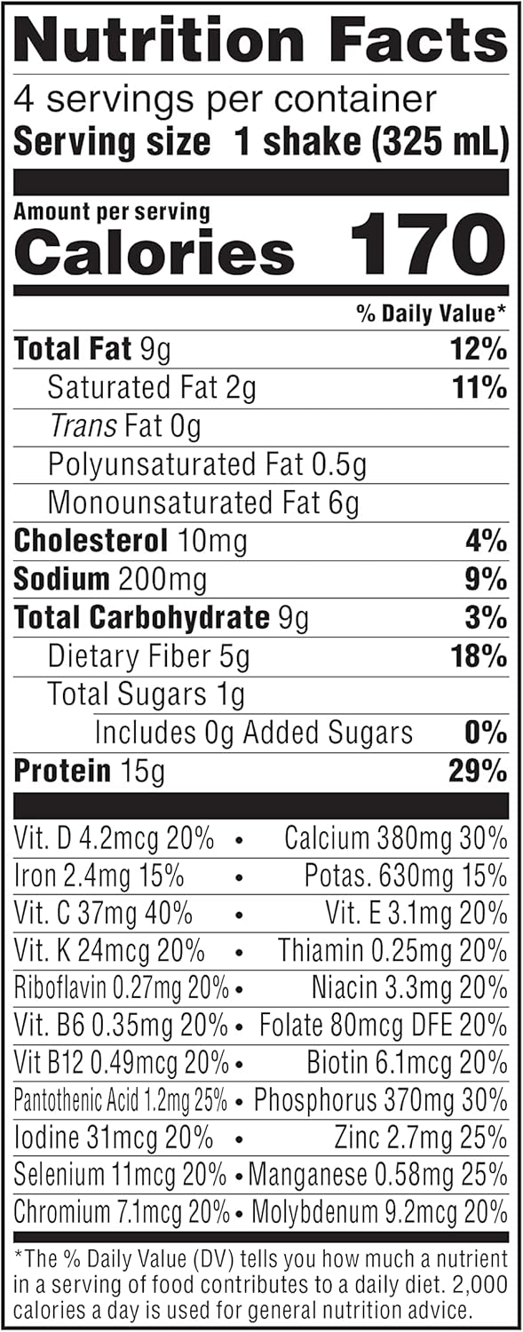 Atkins Mocha Latte Protein Shake 11 Fl Oz 4 Pack - Low Carb, High Protein Drink