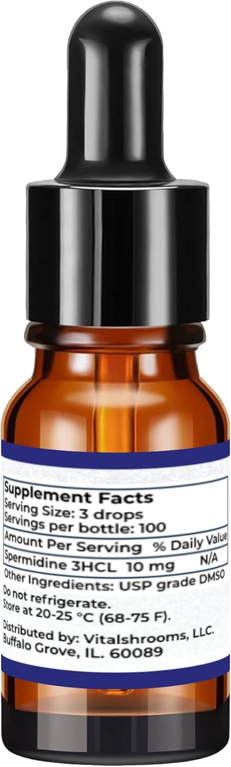 Atma Topicals Spermidine Topical Supplement - 10mg of 99% Spermidine Trihydrochloride for Cell Membrane Health and Longevity