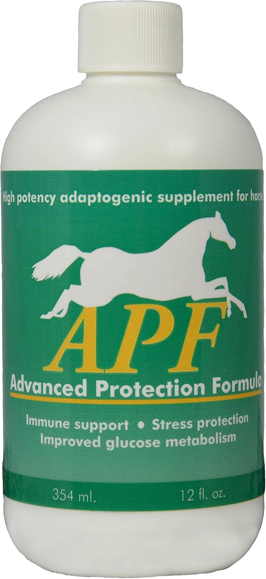 Auburn Laboratories Inc. APF Advanced Protection Formula - 12oz Size for Optimal Horse Health