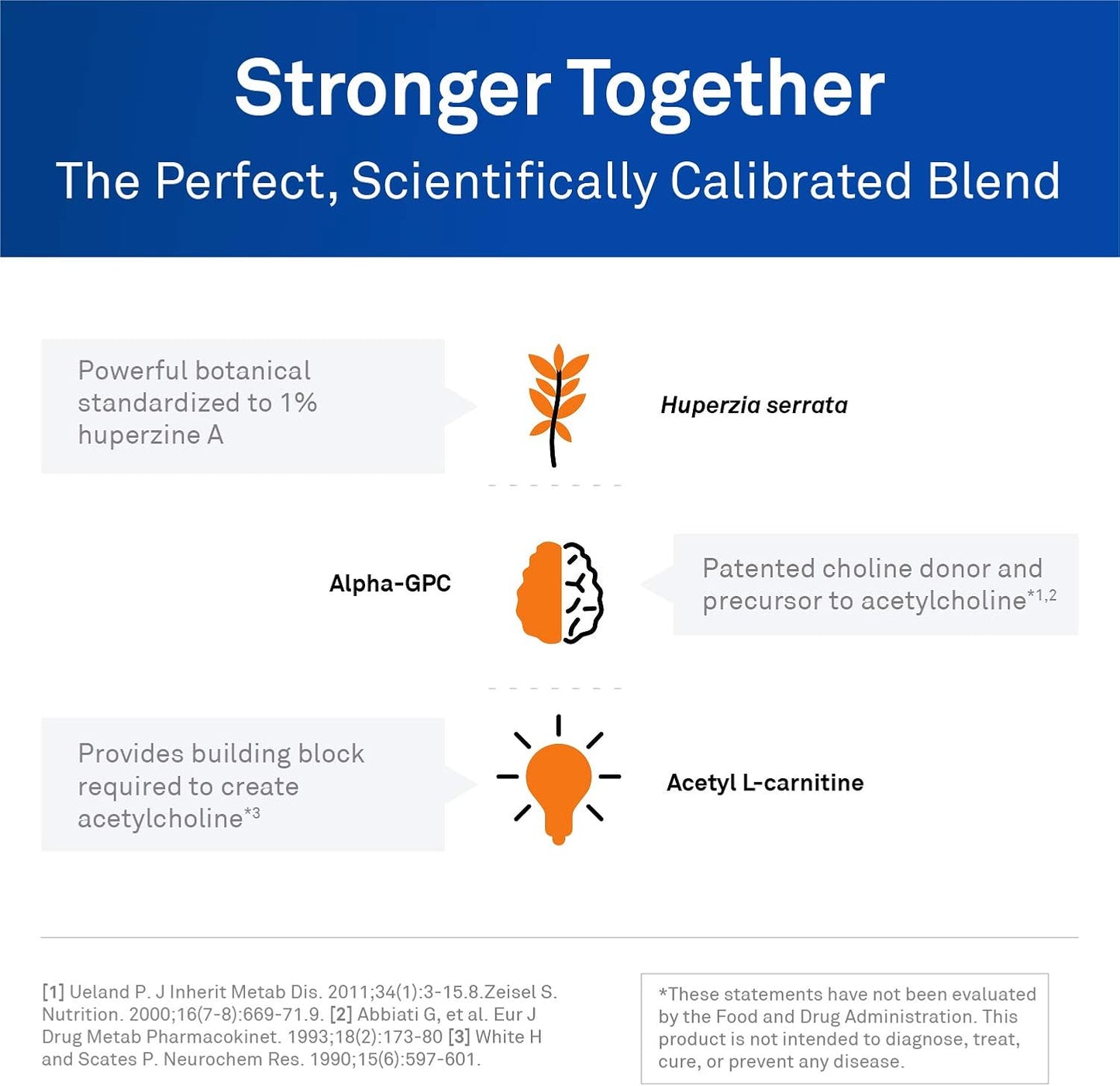 Avipaxin Memory and Focus Supplement with Huperzine A, Acetyl L Carnitine, Alpha GPC - Supports Brain Health, Immunity, Mental Clarity - 90 Capsules