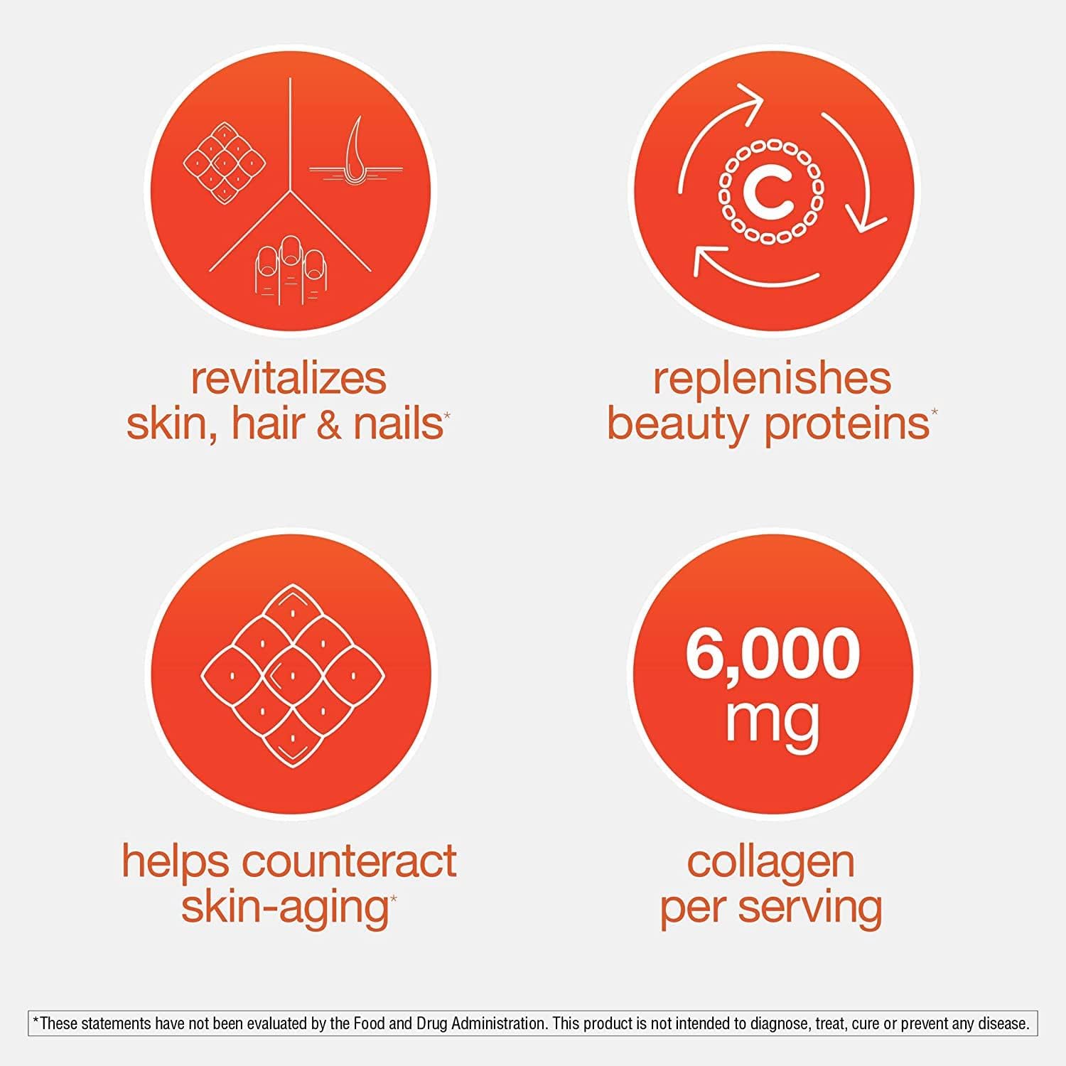 AYOJOY 580 Count Total of YouTheory Collagen Advanced Capsules with Vitamin C