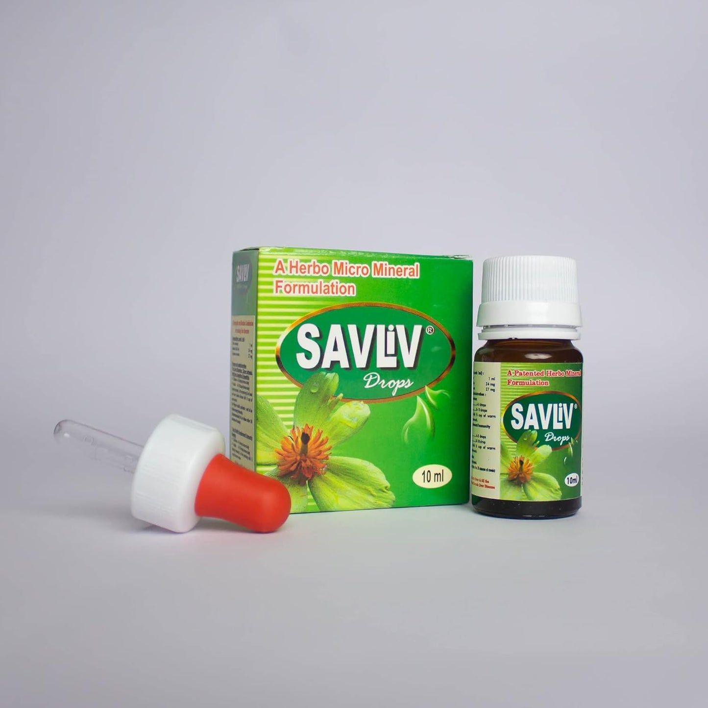 Ayurvedic SAVLIV Liver Drops for Managing Liver Issues & Detox - Pack of 10 Ml Vial, Natural Formula