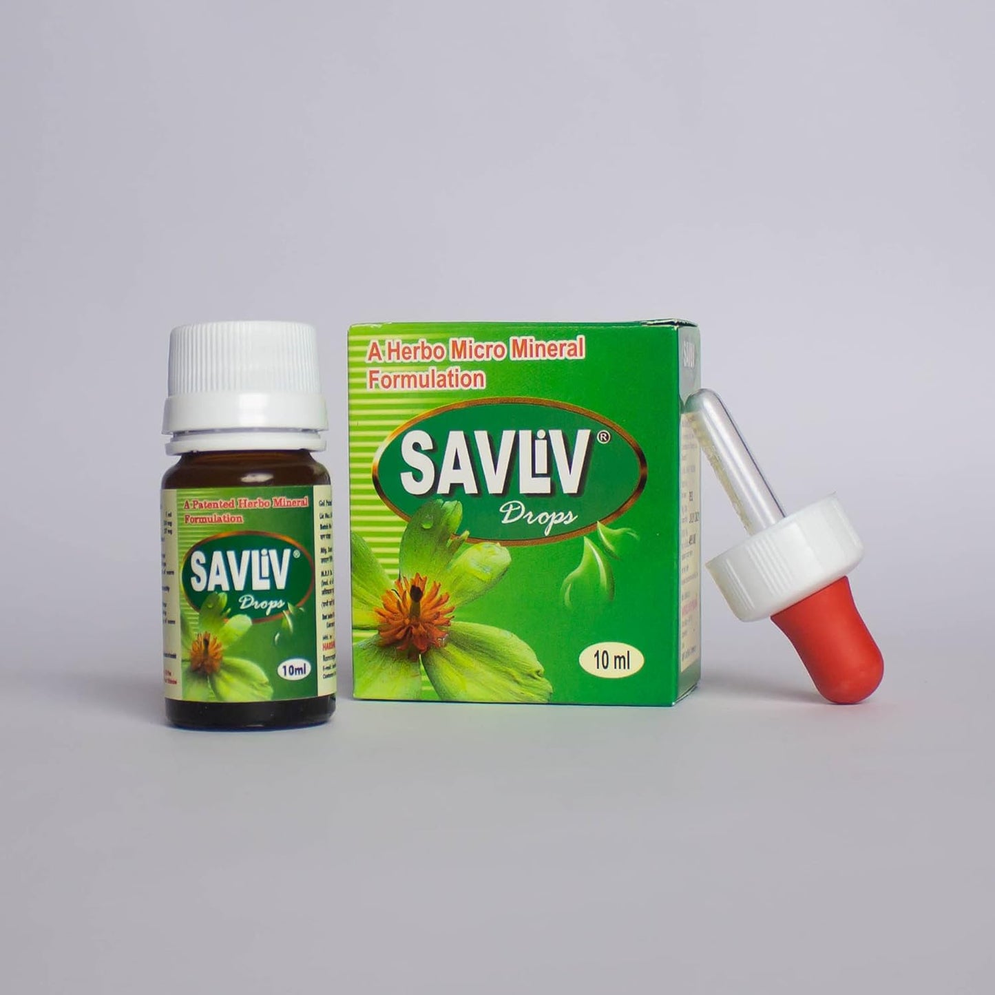 Ayurvedic SAVLIV Liver Drops for Managing Liver Issues & Detox - Pack of 10 Ml Vial, Natural Formula