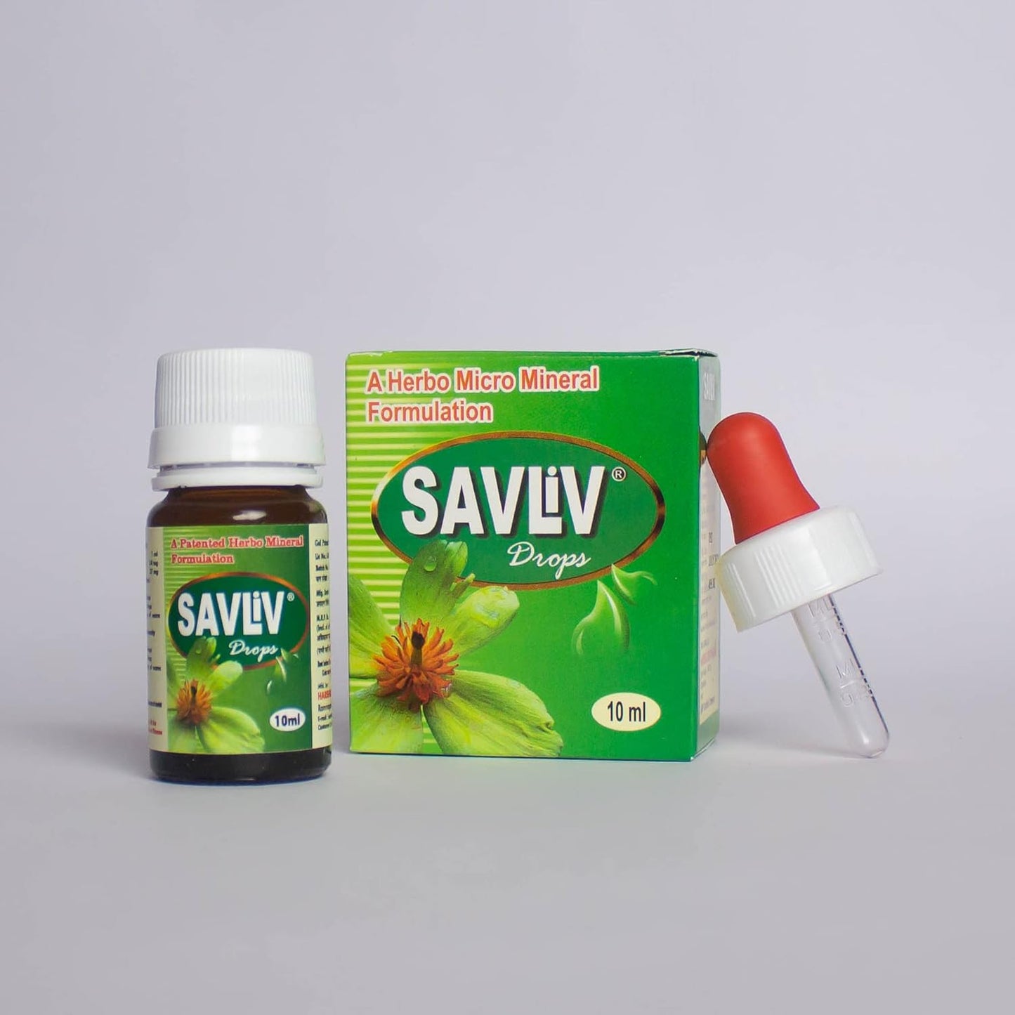 Ayurvedic SAVLIV Liver Drops for Managing Liver Issues & Detox - Pack of 10 Ml Vial, Natural Formula