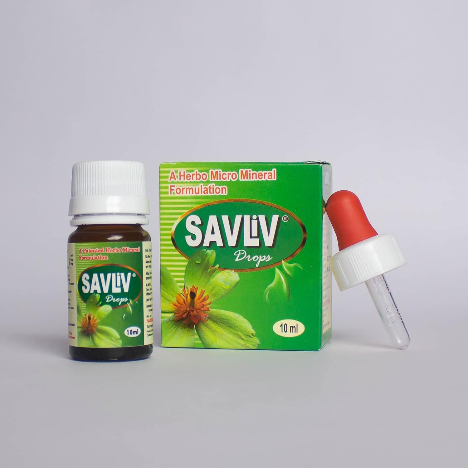 Ayurvedic SAVLIV Liver Drops for Managing Liver Issues & Detox - Pack of 10 Ml Vial, Natural Formula