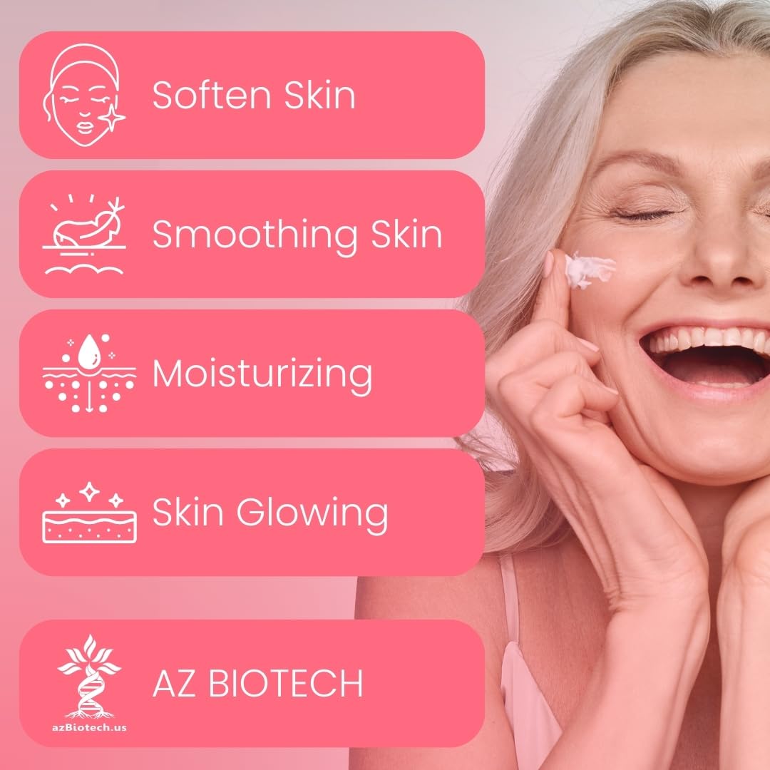 AZ BIOTECH Resveratrol, Algae Oil & Vitamin C Night Cream - 1.69 fl, Anti-aging & Moisturizing Formula