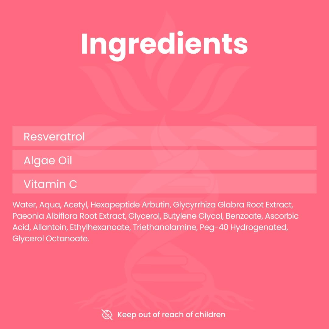 AZ BIOTECH Resveratrol, Algae Oil & Vitamin C Night Cream - 1.69 fl, Anti-aging & Moisturizing Formula