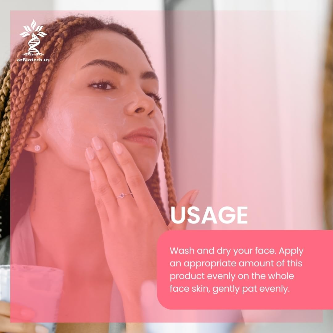 AZ BIOTECH Resveratrol, Algae Oil & Vitamin C Night Cream - 1.69 fl, Anti-aging & Moisturizing Formula